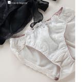 グレージュ | フェミニンなナチュラルデザイン使いやすいノーマルショーツ | fran de lingerie