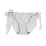 グレー | フェミニンなナチュラルデザイン快適なデザインショーツ | fran de lingerie