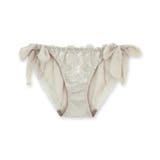 グレージュ | フェミニンなナチュラルデザイン快適なデザインショーツ | fran de lingerie