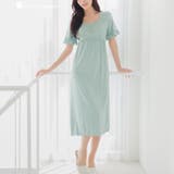 セージグリーン | 餅田コシヒカリさんとコラボレート ナイトブラ付きルームウェア『LuNight（ル… | fran de lingerie