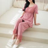 餅田コシヒカリさんとコラボレート ナイトブラ付きルームウェアロングパンツ | fran de lingerie | 詳細画像17
