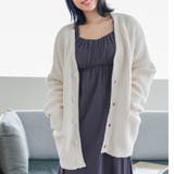 ナイトブラ付きルームウェアナイトブラ付き長袖ロングワンピース 「ルナイト | fran de lingerie | 詳細画像22 