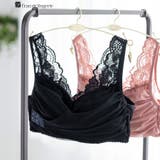 ブラック | 谷間メイクの人気のサイドホック 「きれいな谷間のナイトブラ おやすみブラ」 | fran de lingerie