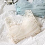 クリーム | 谷間メイクの人気のサイドホック 「きれいな谷間のナイトブラ おやすみブラ」 | fran de lingerie