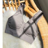 チャコールグレー | 24時間使える楽ちんナイトブラ 「らくちんキープブラ おやすみブラ」 | fran de lingerie