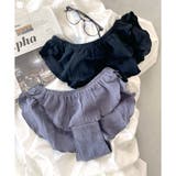 グレー3 | 可愛い&楽ちんなフリルのふんどしタイプのショーツ選べるデザイン | fran de lingerie