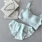 ミント3 | 可愛い&楽ちんなフリルのふんどしタイプのショーツ選べるデザイン | fran de lingerie