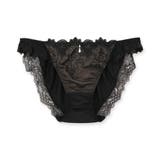 ブラック | ロマンチックランジェリーデイリー使いに 「ノーブルティアラブラ004 ショーツ」 | fran de lingerie