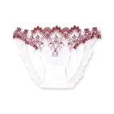 ホワイト | ロマンチックランジェリーデイリー使いに 「ノーブルティアラブラ004 ショーツ」 | fran de lingerie