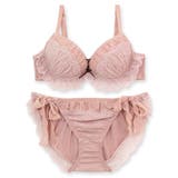 甘辛MIX盛り&谷間メイク 「プティフィット001 ペアブラジャー(ワイヤー有り… | fran de lingerie | 詳細画像3