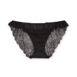 ブラック | 甘辛MIX予備にしても単品でも可愛いデザインショーツ 「プティフィット001 バ… | fran de lingerie