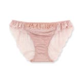 ピンク | 甘辛MIX予備にしても単品でも可愛いデザインショーツ 「プティフィット001 バ… | fran de lingerie