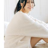 ふわふわ＆さらさらの極上手触りユニセックスが嬉しい楽ちんニット 「パウダーもこ | fran de lingerie | 詳細画像24 