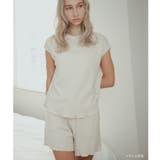 つるんと心地いいリラックスウェアシンプルプルオーバー 「プリティプル Tシャツ」 | fran de lingerie | 詳細画像11