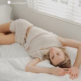 ベージュ | つるんと心地いいリラックスウェアシンプルプルオーバー 「プリティプル Tシャツ」 | fran de lingerie