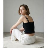 選べるデザイン カップ付きクロップドキャミ 「プリティプル | fran de lingerie | 詳細画像17