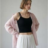 選べるデザイン カップ付きクロップドキャミ 「プリティプル | fran de lingerie | 詳細画像18