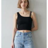 選べるデザイン カップ付きクロップドキャミ 「プリティプル | fran de lingerie | 詳細画像19