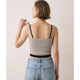 選べるデザイン カップ付きクロップドキャミ 「プリティプル | fran de lingerie | 詳細画像30