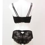 チューブブラ、2WAYストラップ王道レース×サテン 「スフレフィット001 | fran de lingerie | 詳細画像9