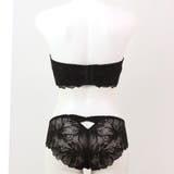 チューブブラ、2WAYストラップ王道レース×サテン 「スフレフィット001 | fran de lingerie | 詳細画像11