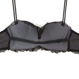 チューブブラ、2WAYストラップ王道レース×サテン 「スフレフィット001 | fran de lingerie | 詳細画像12