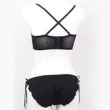 チューブブラ、2WAYストラップ 刺繍で描くリッチなマドラスチェック「スフレフィ… | fran de lingerie | 詳細画像29