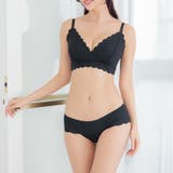 ブラレットと機能ブラのいいとこどりさりげない特別感 しっかり盛れるノンワイヤー | fran de lingerie | 詳細画像6