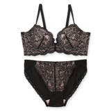 夏に負けない群れ対策ブラ&ショーツSETシンプル総レースで使いやすい | fran de lingerie | 詳細画像2