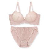 夏に負けない群れ対策ブラ&ショーツSETシンプル総レースで使いやすい | fran de lingerie | 詳細画像3