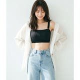 チラ見えOK!リブ素材のスクエアネックブラまるでワイヤーブラのようなノンワイヤー… | fran de lingerie | 詳細画像9