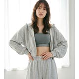 チラ見えOK!リブ素材のスクエアネックブラまるでワイヤーブラのようなノンワイヤー… | fran de lingerie | 詳細画像15