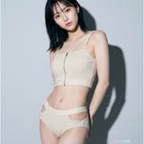 スタイリッシュなノンワイヤーブラまるでワイヤーブラのようなフロントホック ノンワ… | fran de lingerie | 詳細画像13