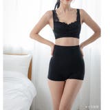 ベーシックなものこそ上質にお腹周りをしっかり守る腹巻き一体型ショーツ 「シルりら… | fran de lingerie | 詳細画像5 