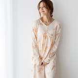 tororelax とろリラプルオーバー&ワイドパンツ・上下セットパジャマ | fran de lingerie | 詳細画像17