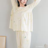 ≪tororelax とろリラ≫ 七分袖プルオーバー&テーパードパンツ | fran de lingerie | 詳細画像6