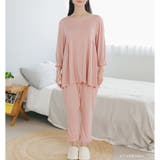 ≪tororelax とろリラ≫ 七分袖プルオーバー&テーパードパンツ | fran de lingerie | 詳細画像10