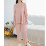 ≪tororelax とろリラ≫ 七分袖プルオーバー&テーパードパンツ | fran de lingerie | 詳細画像11