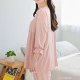 ≪tororelax とろリラ≫ 七分袖プルオーバー&テーパードパンツ | fran de lingerie | 詳細画像14