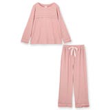 ≪tororelax とろリラ≫ 胸元タック長袖プルオーバー＆リラックスロングパ… | fran de lingerie | 詳細画像3 