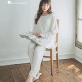 アイボリー | tororelax とろリラ楽ちん＆シンプルなプルオーバー 「とろリラ | fran de lingerie