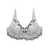 華やかペタルのランジェリーすっきりラインの谷間メイクブラ 「ワンダーリフトブラ0… | fran de lingerie | 詳細画像2