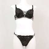 セクシーな編み上げデザインすっきりラインの谷間メイクブラ 「ワンダーリフトブラ | fran de lingerie | 詳細画像15