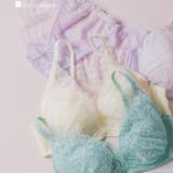 ラベンダー | 軽さが魅力の速乾ランジェリー華ありバックレース 「ワンダーリフトブラ 006 | fran de lingerie
