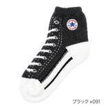ブラック×091 | CONVERSE(コンバース) 靴下 柄 | 福助オンラインストア