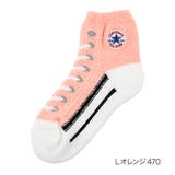 Ｌオレンジ470 | CONVERSE(コンバース) 靴下 柄 | 福助オンラインストア