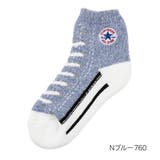 Ｎブルー760 | CONVERSE(コンバース) 靴下 柄 | 福助オンラインストア