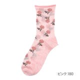 ピンク180 | 満足(マンゾク) ひんやり冷感シルク 靴下 | 福助オンラインストア