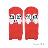 Ｄレッド125 | 福助 公式 レディース アンパンマン パペット スニーカー丈 ソックス | 福助オンラインストア