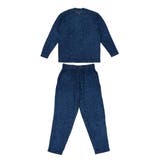 ルームウェア メンズ 両面起毛 クルーネック 上下セット rm9-2102 | 福助オンラインストア【MEN】 | 詳細画像1